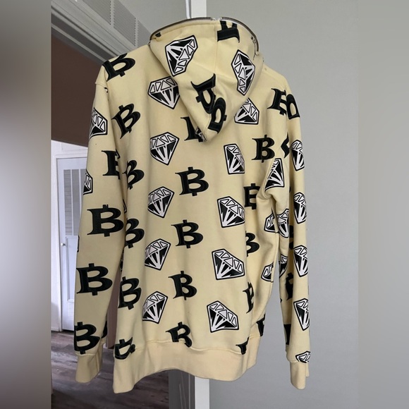 Billionaire Boys Club Diamonds and Dollars Hoodie Size Large - Picture 3 of 8
